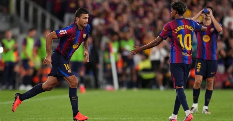 رجل مباراة برشلونة وأتلتيك بلباو في الدوري الاسباني