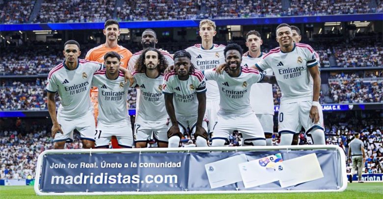 رجل مباراة ريال مدريد وملقا في الدوري الإسباني