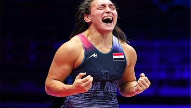 سمر حمزة تتوج بذهبية المصارعة في دورة ألعاب البحر المتوسط