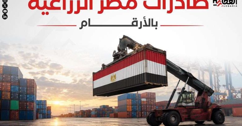صادرات مصر الزراعية بالأرقام
