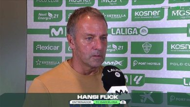 فليك يعلق على إصابة جافي أمام إلتشي ويؤكد: لم أطلب مغادرة لاعب برشلونة