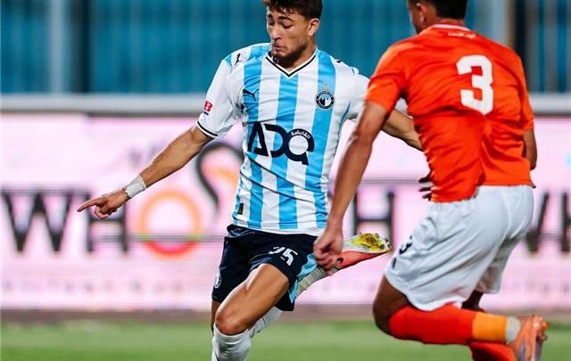 فيديو| الفاخوري يسجل هدف بيراميدز الثاني أمام أبو قير للأسمدة