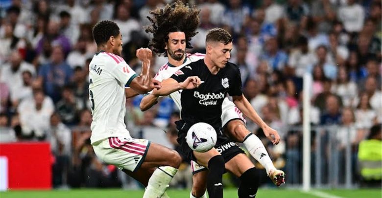 فيديو | فينيسيوس يسجل هدف ريال مدريد الثالث أمام ريال سوسيداد