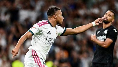 فيديو | مبابي يسجل هدف ريال مدريد الثاني أمام ريال سوسيداد