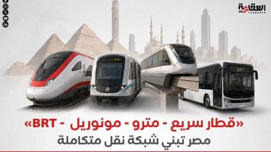 «قطار سريع - مترو - مونوريل  - BRT».. مصر تبني شبكة نقل متكاملة