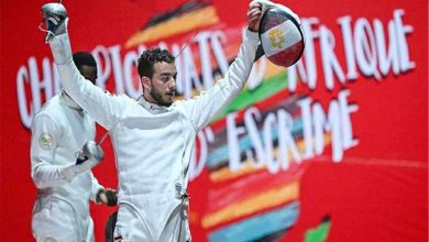 محمد السيد وفريدة عثمان يحملان علم مصر في افتتاح دورة ألعاب البحر المتوسط 2026