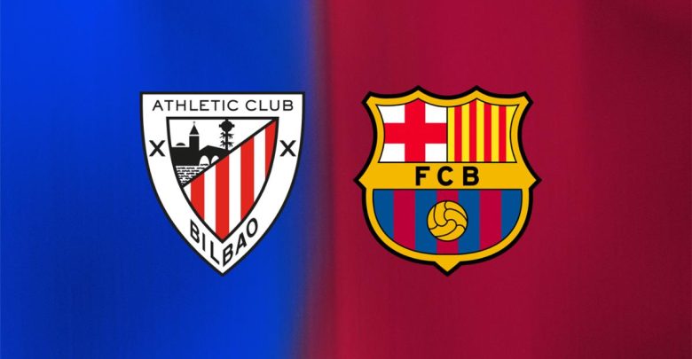 موعد والقناة الناقلة لمباراة برشلونة وأتلتيك بلباو اليوم في الدوري الإسباني.. والمعلق