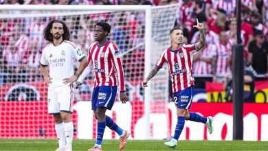 آس تشيد بلاعب ريال مدريد: نقطة مضيئة من الهزيمة أمام أتلتيكو مدريد
