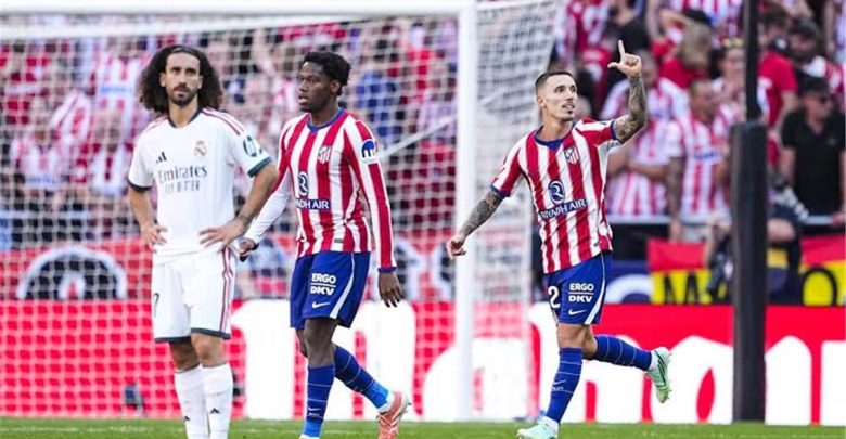 آس تشيد بلاعب ريال مدريد: نقطة مضيئة من الهزيمة أمام أتلتيكو مدريد