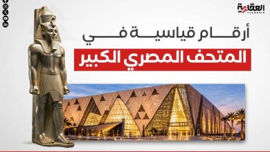أرقام قياسية في المتحف المصري الكبير