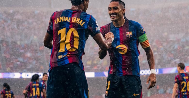 إنذار قوي للخصوم.. برشلونة يمطر شباك فينورد بخماسية في دوري أبطال أوروبا