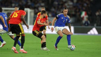 إيطاليا تتفتح مشوارها في دوري الأمم الأوروبية بهزيمة أمام بلجيكا