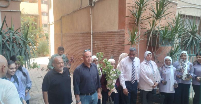"اتحضر للأخضر" بالجيزة.. تدريب طلاب المدارس على التشجير والزراعة للحفاظ على البيئة والمظهر الحضاري