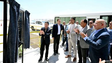 استثمارات بـ10 ملايين دولار.. رئيس الوزراء يفتتح مصنعًا لتكنولوجيا مواد البناء بالسخنة الصناعية