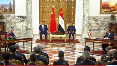 الرئيس السيسي ونظيره الصيني يشهدان التوقيع على اتفاقية وعدد من مذكرات التفاهم (صور)