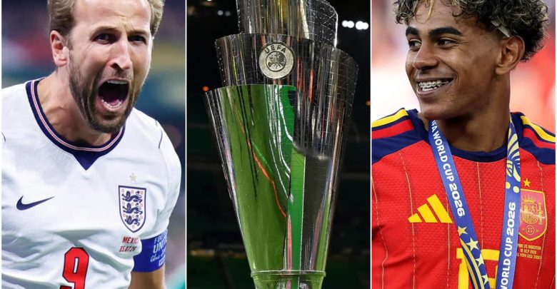 القناة الناقلة لمباراة إسبانيا وإنجلترا اليوم في دوري الأمم الأوروبية