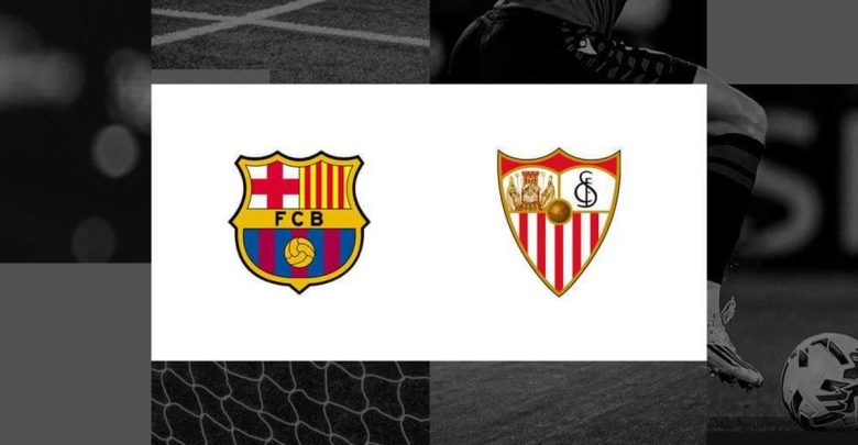 القناة الناقلة لمباراة برشلونة وإشبيلية اليوم في الدوري الإسباني