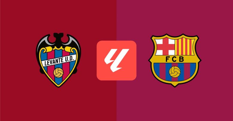 القناة الناقلة لمباراة برشلونة وليفانتي اليوم في الدوري الإسباني