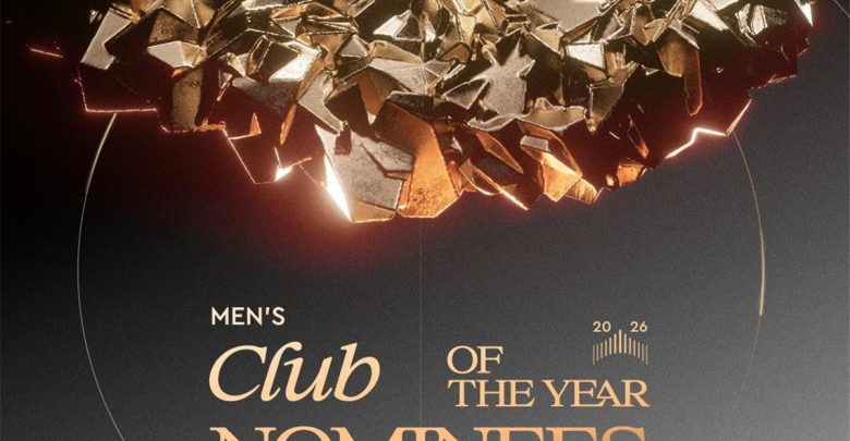 المرشحون لجائزة أفضل ناد في عام 2026
