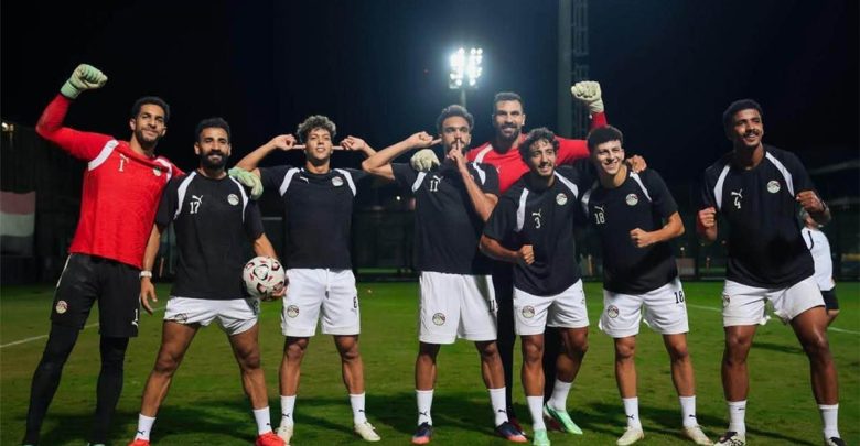 انضمام أول محترف.. منتخب مصر يواصل تدريباته استعدادًا لـ أنجولا