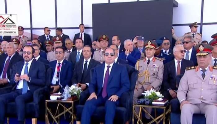 بث مباشر.. الرئيس السيسي يشهد افتتاح معرض العلمين الدولي للطيران والفضاء 2026
