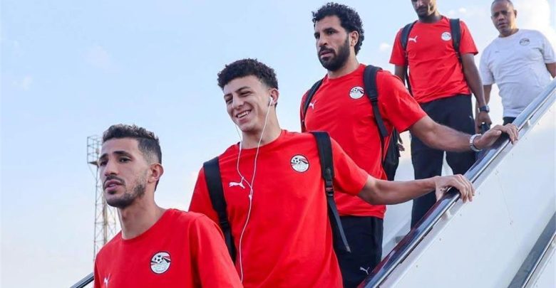 بعثة منتخب مصر تصل القاهرة بعد خماسية جنوب السودان