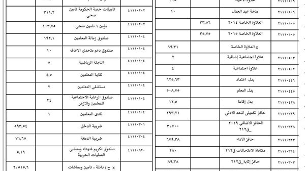 تحليل مفردات مرتب درجة مدير عام يكشف أين يذهب الراتب؟