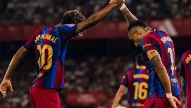 ترتيب الدوري الإسباني بعد فوز برشلونة على إشبيلية