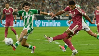 ترتيب الدوري الإسباني بعد هزيمة ريال مدريد أمام ريال بيتيس