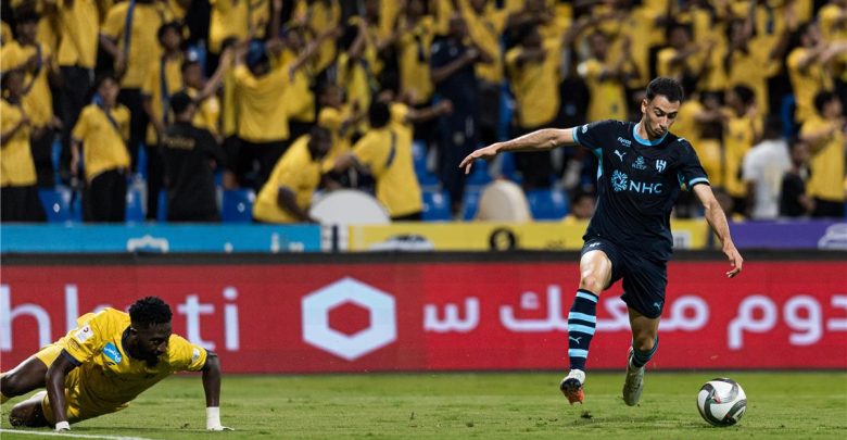 ترتيب هدافي الدوري السعودي بعد هاتريك مارتينيلي أمام التعاون