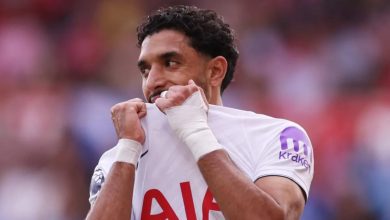 تشكيل توتنهام أمام ليفربول في كأس كاراباو.. موقف عمر مرموش