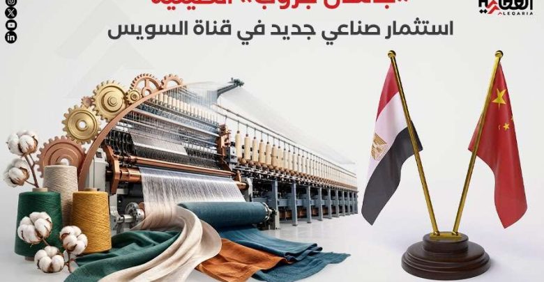 «جاسان جروب» الصينية.. استثمار صناعي جديد في قناة السويس