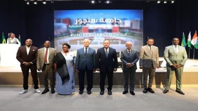 جامعة سنجور تستقبل دفعة جديدة بحرمها المتكامل في برج العرب بحضور وزير التعليم العالى