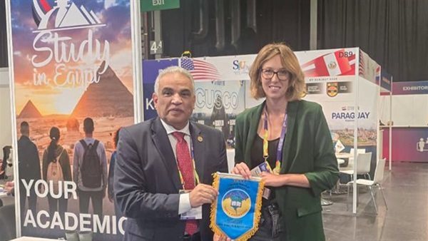 جامعة طنطا تحصد اتفاقات وشراكات دولية في EAIE Glasgow 2026