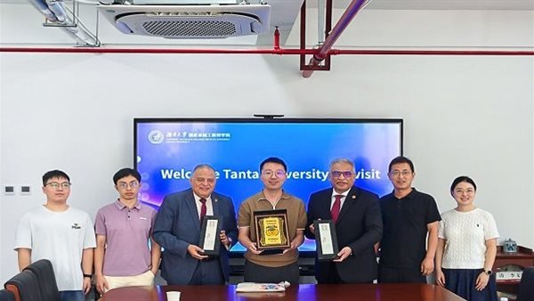 جامعة طنطا تفتح مسارًا جديدًا للتعاون الهندسي مع جامعة هونان الصينية
