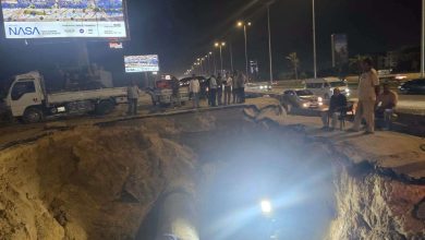 جهاز 6 أكتوبر: الانتهاء من إصلاح كسر خط المياه بطريق الواحات