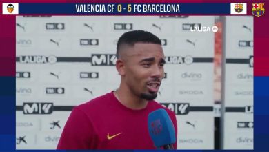 جيسوس بعد ظهوره الأول أمام فالنسيا: أعشق برشلونة.. وأحب اللعب بطريقتهم