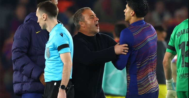 حكم مباراة برشلونة وفالنسيا في الدوري الإسباني