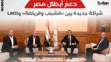 دعم أبطال مصر.. شراكة جديدة بين «الشباب والرياضة» وLMD
