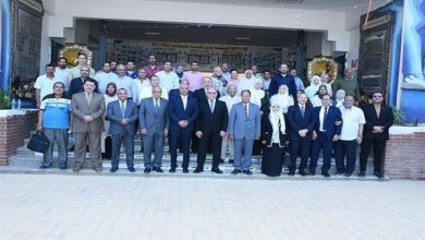 رئيس جامعة سوهاج يفتتح قاعة علمية جديدة بكلية التربية لدعم الباحثين