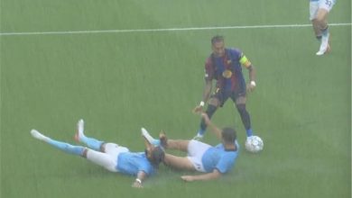 رافينها يحقق أرقامًا رائعة بهدفه في مباراة برشلونة وفينورد
