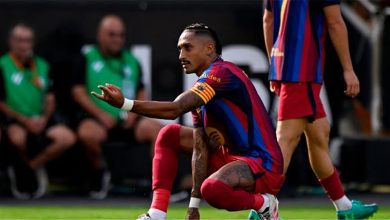 رافينها يعادل رقم ميسي بهدفه أمام فالنسيا في الدوري الإسباني