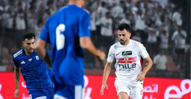 رجل مباراة الزمالك وأبو قير للأسمدة في الدوري المصري
