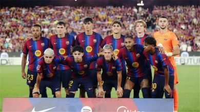 رجل مباراة برشلونة ورايو فاليكانو في الدوري الإسباني