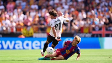 رجل مباراة برشلونة وفالنسيا في الدوري الإسباني