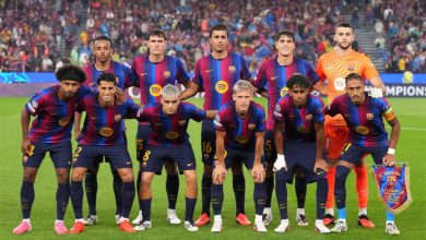 رجل مباراة برشلونة وفينورد في دوري أبطال أوروبا