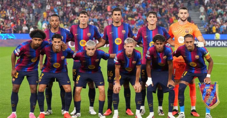 رجل مباراة برشلونة وفينورد في دوري أبطال أوروبا