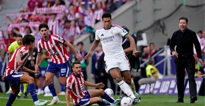رجل مباراة ريال مدريد وأتلتيكو مدريد في الدوري الإسباني