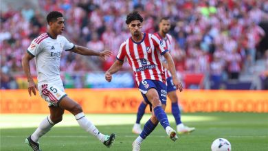 رجل مباراة ريال مدريد وأتلتيكو مدريد في الدوري الاسباني