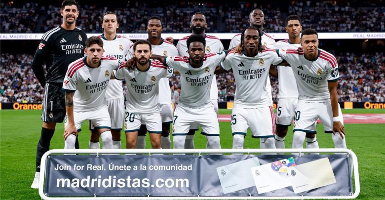 رجل مباراة ريال مدريد ورايو فاليكانو في الدوري الاسباني